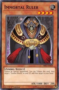 Immortal Ruler - Structure Deck: Zombie Horde - YuGiOh card