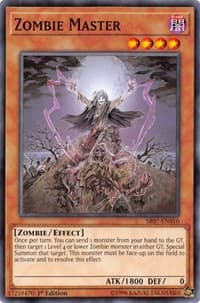 Zombie Master - Structure Deck: Zombie Horde - YuGiOh card