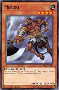 Mezuki - Structure Deck: Zombie Horde - YuGiOh card