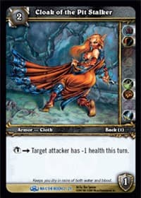 Cloak of the Pit Stalker - Magtheridon's Lair Treasure - WoW card