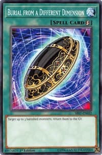 Burial from a Different Dimension - Structure Deck: Zombie Horde - YuGiOh card