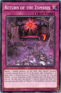 Return of the Zombies - Structure Deck: Zombie Horde - YuGiOh card