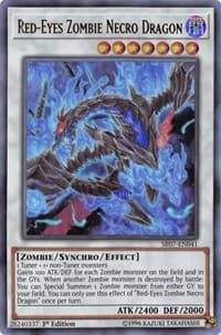 Red-Eyes Zombie Necro Dragon - Structure Deck: Zombie Horde - YuGiOh card