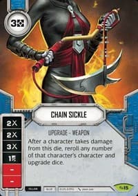 Chain Sickle (Card Only) - Across the Galaxy - Star Wars: Destiny card