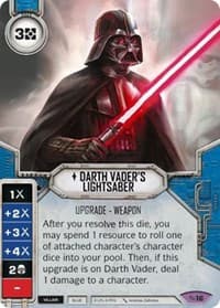 Darth Vader's Lightsaber - Across the Galaxy - Star Wars: Destiny card