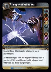 Superior Mana Oil - Magtheridon's Lair Treasure - WoW card