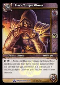 Liar's Tongue Gloves - Magtheridon's Lair Treasure - WoW card