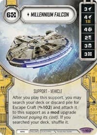 Millennium Falcon - Across the Galaxy - Star Wars: Destiny card