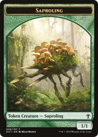 Saproling // Wurm Double-Sided Token - Guilds of Ravnica: Guild Kits - Magic: The Gathering card