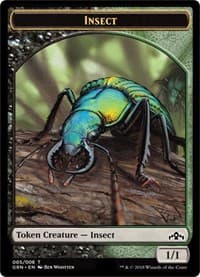 Insect // Saproling Double-Sided Token - Guilds of Ravnica: Guild Kits - Magic: The Gathering card