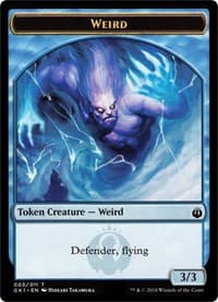 Weird // Goblin Double-Sided Token - Guilds of Ravnica: Guild Kits - Magic: The Gathering card