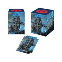 Guilds of Ravnica PRO-100+ Deck Box, Izzet League, for Magic - Ultra Pro Deck Boxes - Deck Boxes card