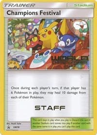 Champions Festival - SM78 (World Championships 2017) [Staff] - SM Promos - Pokemon card