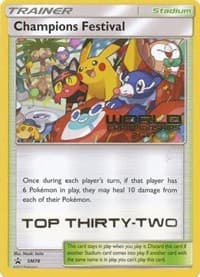 Champions Festival - SM78 (World Championships 2017) [Top Thirty-Two] - SM Promos - Pokemon card