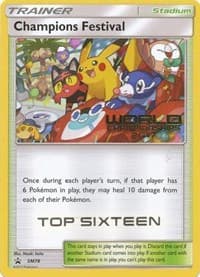 Champions Festival - SM78 (World Championships 2017) [Top Sixteen] - SM Promos - Pokemon card