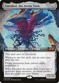 Emrakul, the Aeons Torn - Ultimate Masters: Box Toppers - Magic: The Gathering card