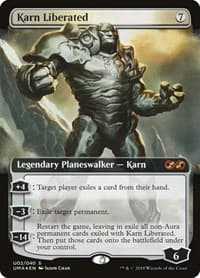 Karn Liberated - Ultimate Masters: Box Toppers - Magic: The Gathering card