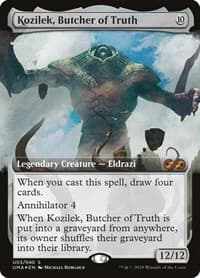 Kozilek, Butcher of Truth - Ultimate Masters: Box Toppers - Magic: The Gathering card