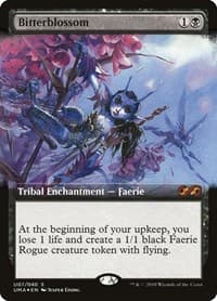 Bitterblossom - Ultimate Masters: Box Toppers - Magic: The Gathering card