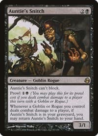 Auntie's Snitch - Morningtide - Magic: The Gathering card