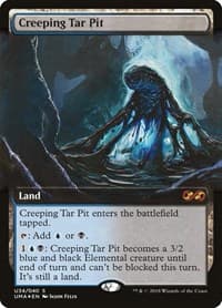 Creeping Tar Pit - Ultimate Masters: Box Toppers - Magic: The Gathering card