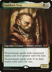 Gaddock Teeg - Ultimate Masters: Box Toppers - Magic: The Gathering card