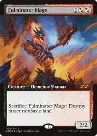 Fulminator Mage - Ultimate Masters: Box Toppers - Magic: The Gathering card