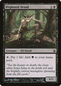 Blightsoil Druid - Morningtide - Magic: The Gathering card
