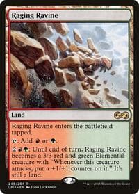 Raging Ravine - Ultimate Masters - Magic: The Gathering card
