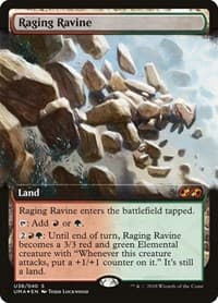 Raging Ravine - Ultimate Masters: Box Toppers - Magic: The Gathering card
