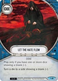 Let the Hate Flow - Across the Galaxy - Star Wars: Destiny card
