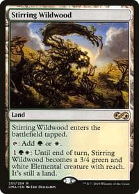 Stirring Wildwood - Ultimate Masters - Magic: The Gathering card
