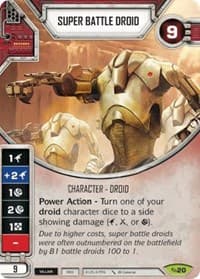 Super Battle Droid (Card Only) - Across the Galaxy - Star Wars: Destiny card