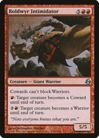 Boldwyr Intimidator - Morningtide - Magic: The Gathering card