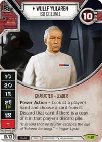 Wullf Yularen - ISB Colonel - Across the Galaxy - Star Wars: Destiny card