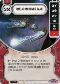Umbaran Hover Tank (Card Only) - Across the Galaxy - Star Wars: Destiny card