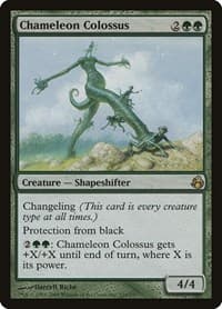 Chameleon Colossus - Morningtide - Magic: The Gathering card