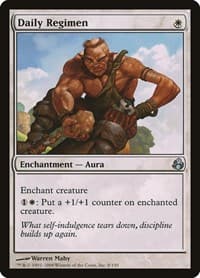 Daily Regimen - Morningtide - Magic: The Gathering card