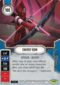 Energy Bow - Across the Galaxy - Star Wars: Destiny card