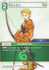 Archer (Male Unit) - 1-088C - Deck Exclusive Cards - Final Fantasy TCG card
