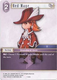 Red Mage (Refia) - 1-121C - Deck Exclusive Cards - Final Fantasy TCG card