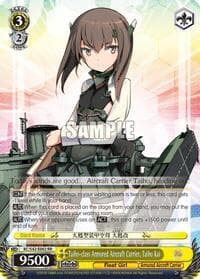 Taiho-class Armored Aircraft Carrier, Taiho Kai - KanColle: Arrival! Reinforcement Fleets from Europe! - Weiss Schwarz card