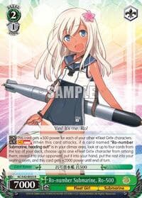 Ro-number Submarine, Ro-500 - KanColle: Arrival! Reinforcement Fleets from Europe! - Weiss Schwarz card