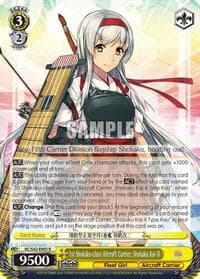 1st Shokaku-class Aircraft Carrier, Shokaku Kai-II - KanColle: Arrival! Reinforcement Fleets from Europe! - Weiss Schwarz card