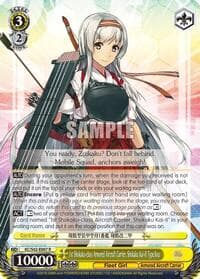 1st Shokaku-class Armored Aircraft Carrier, Shokaku Kai-II Type.Kou - KanColle: Arrival! Reinforcement Fleets from Europe! - Weiss Schwarz card