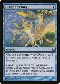 Distant Melody - Morningtide - Magic: The Gathering card