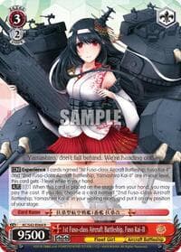 1st Fuso-class Aircraft Battleship, Fuso Kai-II - KanColle: Arrival! Reinforcement Fleets from Europe! - Weiss Schwarz card