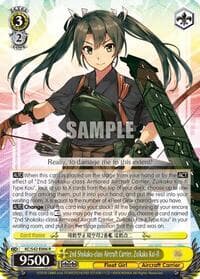 2nd Shokaku-class Aircraft Carrier, Zuikaku Kai-II - KanColle: Arrival! Reinforcement Fleets from Europe! - Weiss Schwarz card