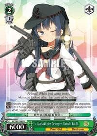 1st Akatsuki-class Destroyer, Akatsuki Kai-II - KanColle: Arrival! Reinforcement Fleets from Europe! - Weiss Schwarz card