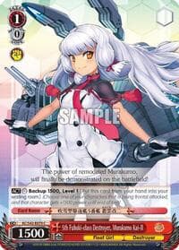 5th Fubuki-class Destroyer, Murakumo Kai-II - KanColle: Arrival! Reinforcement Fleets from Europe! - Weiss Schwarz card